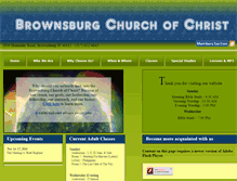 Tablet Screenshot of dh.bburgchurchofchrist.org